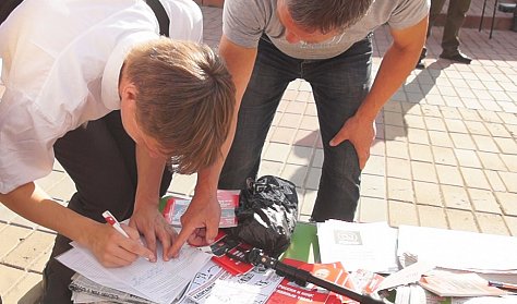 Акция «Открытый микрофон» вызвала у оренбуржцев интерес
